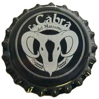 La Cabra del Maresme Burriac Amber Ale - Dibujo plateado