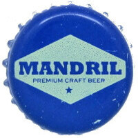 Mandril azul mate